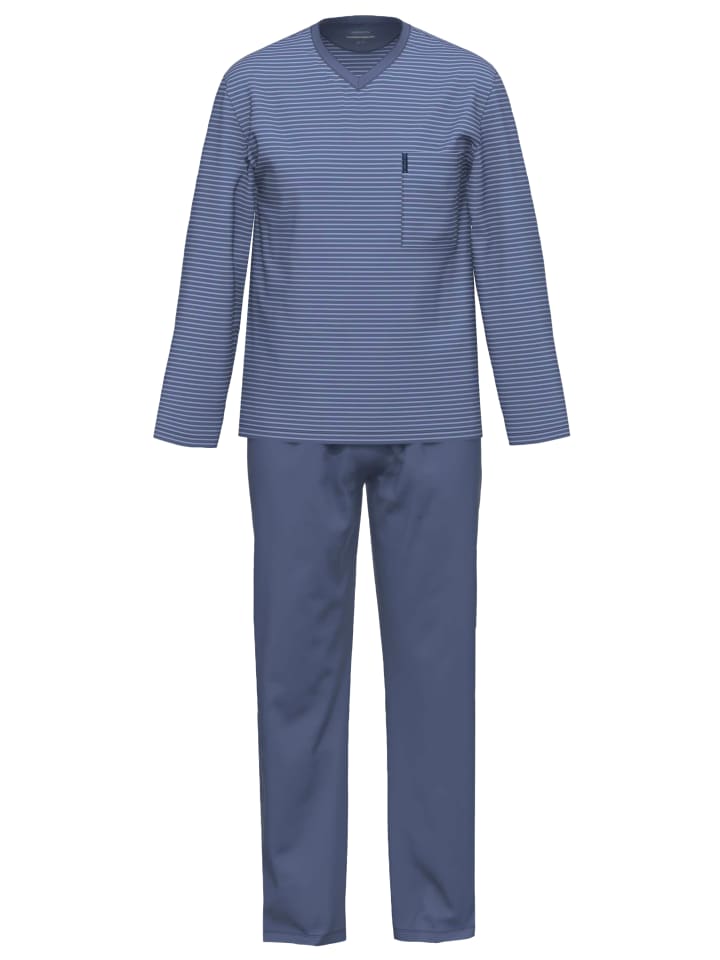 Schlafanzug Extra Light Cotton in Polo