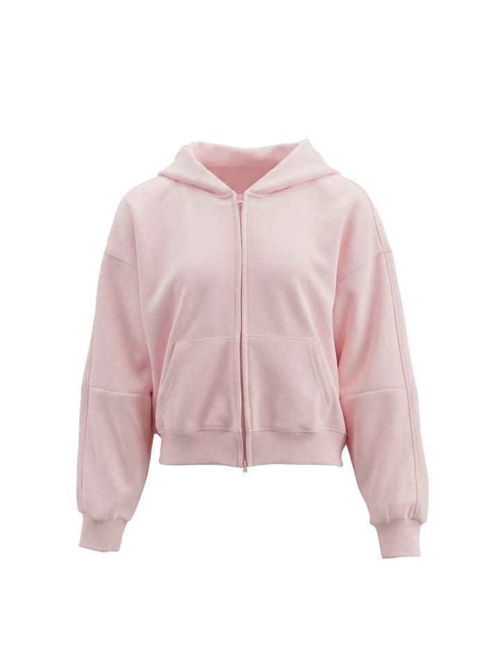 Women Hoodie in Light Rose