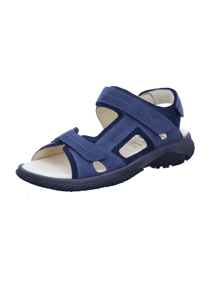 Komfort Sandale in blau