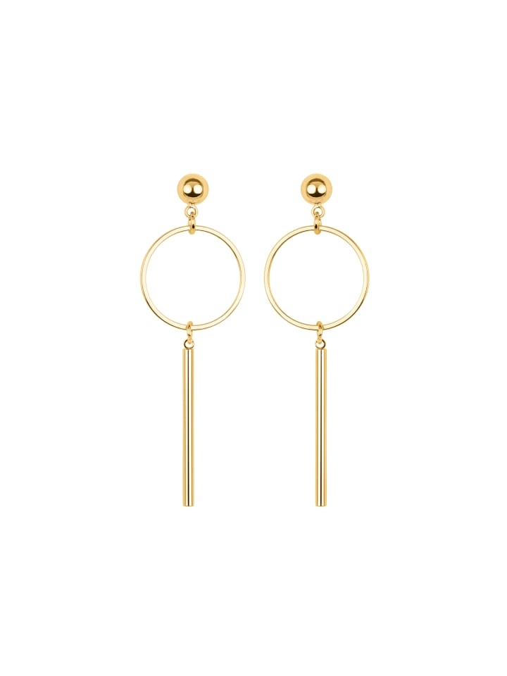 Ohrringe Coion mit 18 Karat Gelbgold-Finish-COION
