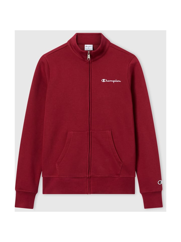 Sweatshirt Full Zip Sweatshirt in Rot4514