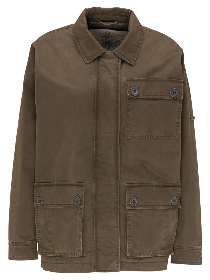 Damen Leichte Jacke in Militär Oliv