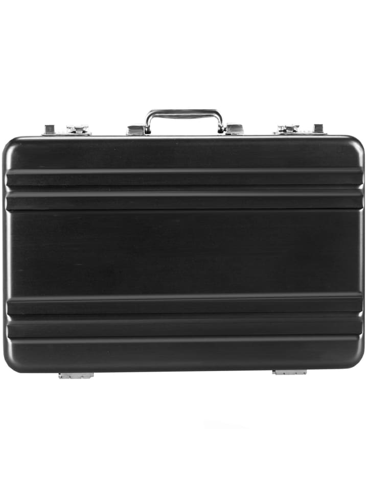 Visitenkartenetui Aluminium 10 cm schwarz