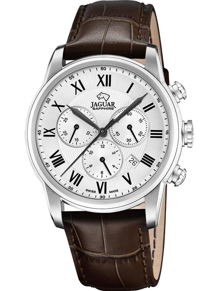 Uhr in Silber