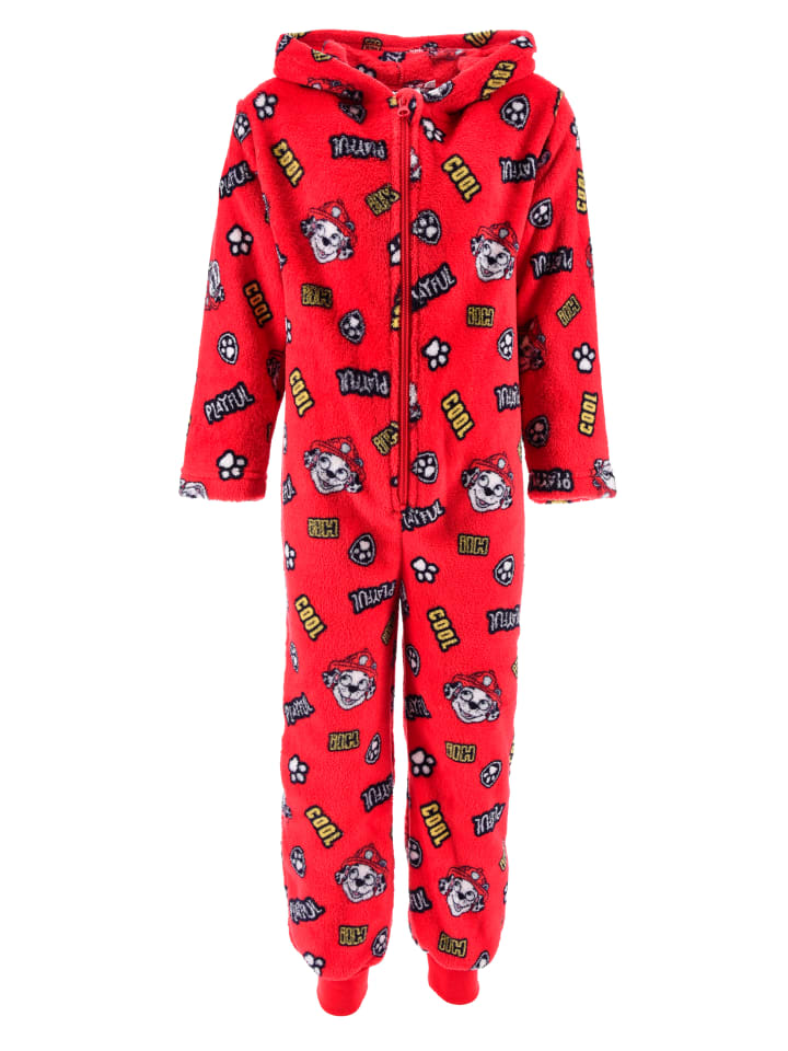ONOMATO Minnie Mouse Schlafanzug | Fleece Jumpsuit Für Mädchen | Größe 110-116