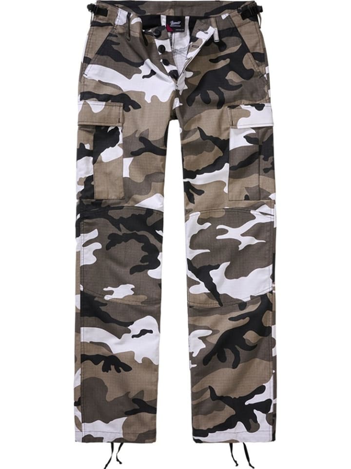 Cargohose "Women Bdu Ripstop Pants" in Camouflage
