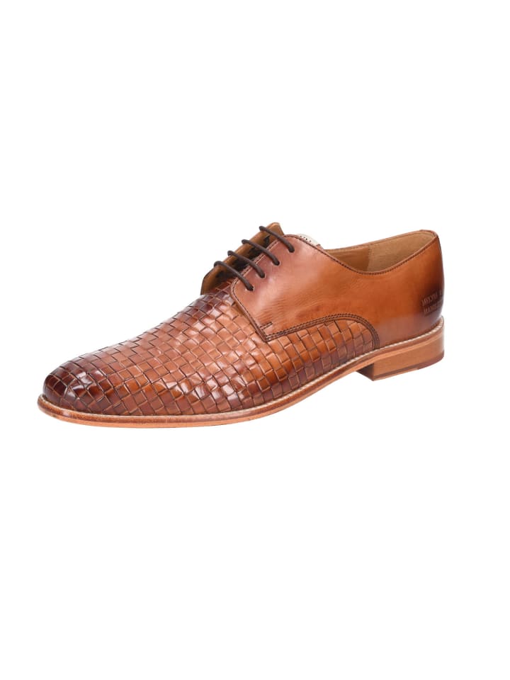 Eleganter Schnürschuh in braun