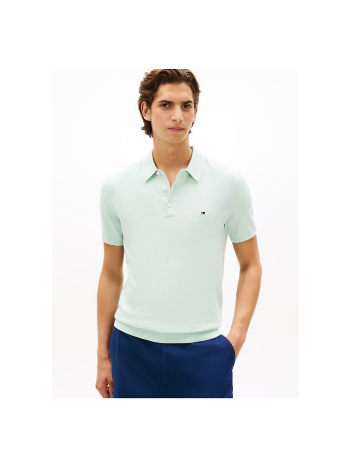 Polo in minty essence heather