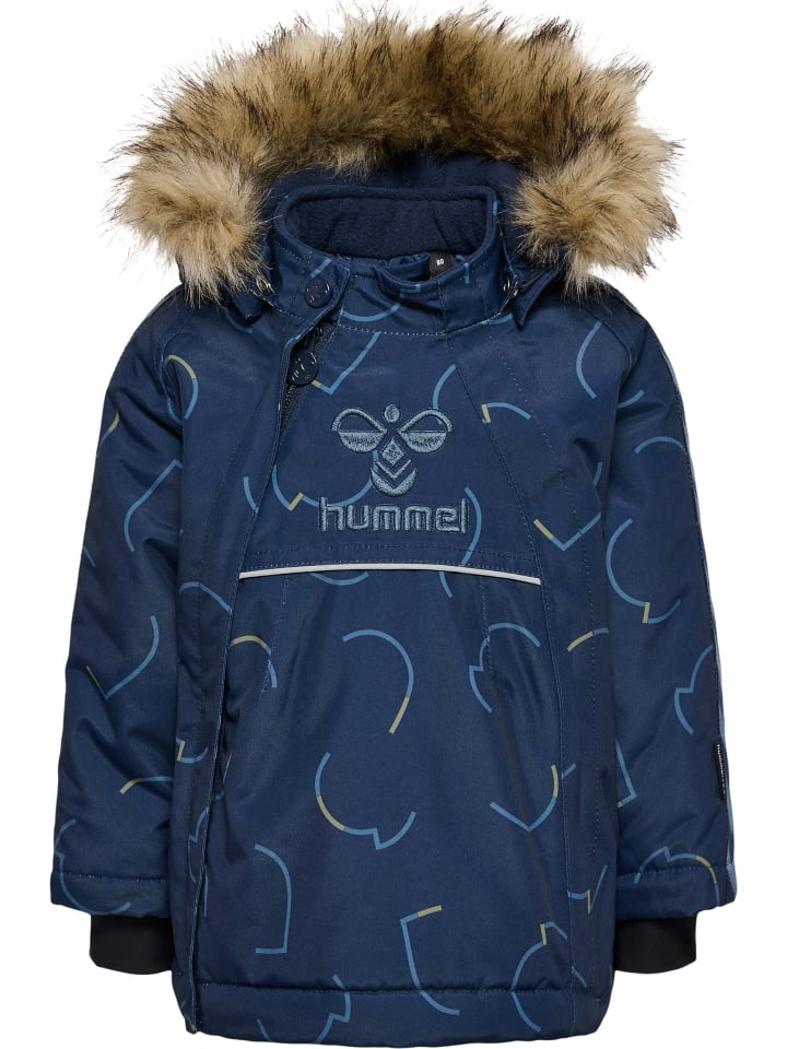 Reißverschluss Jacke Daumenlöcher Hmljessie Lebensstil Jungen in BLACK IRIS
