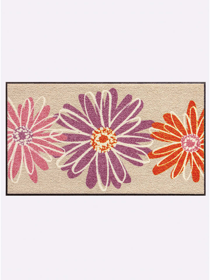Fußmatte in sand-bunt