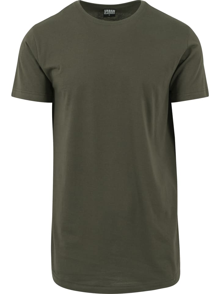 Long Tee in olive