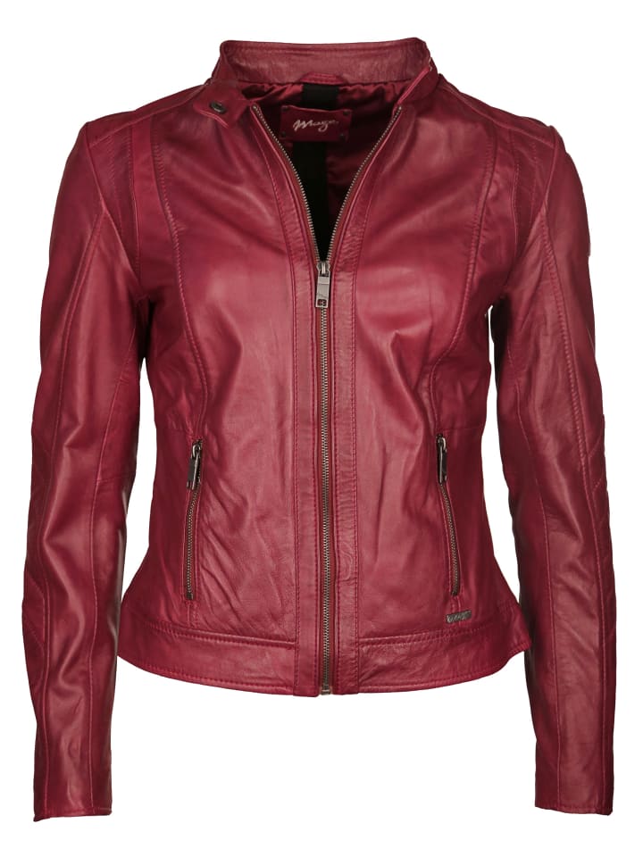 Lederjacke Marcie in rot