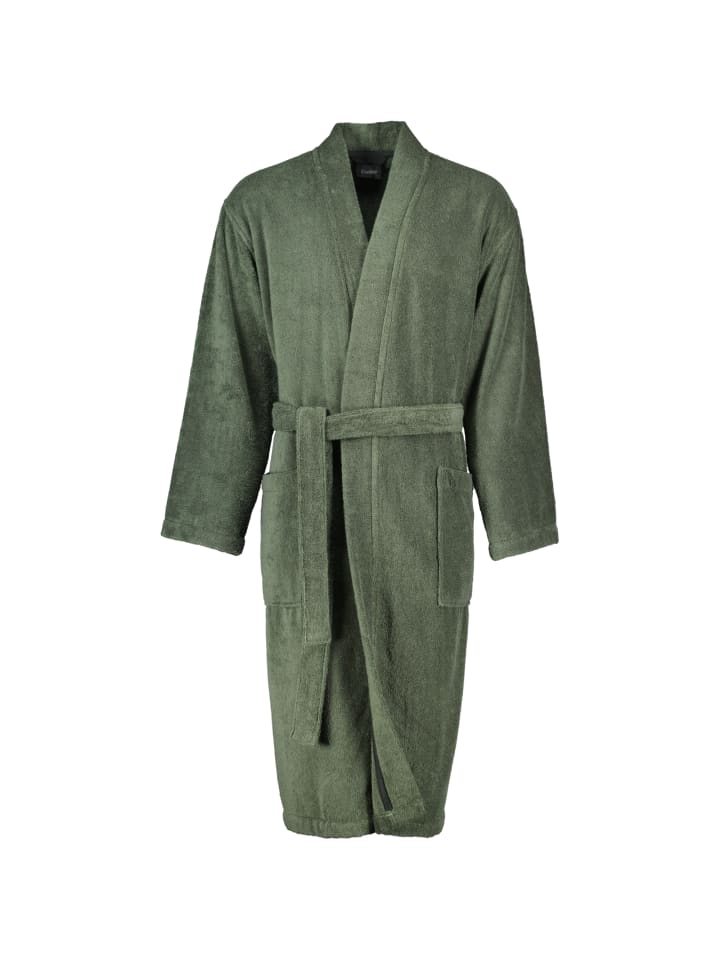 Cawö Home Bademäntel Herren Kimono Uni 828 field - 47 in field - 47