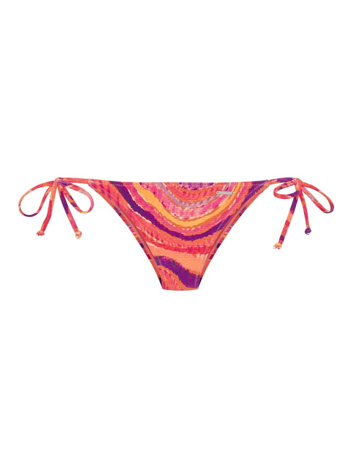 Bikini-Hose in rot-pflaume