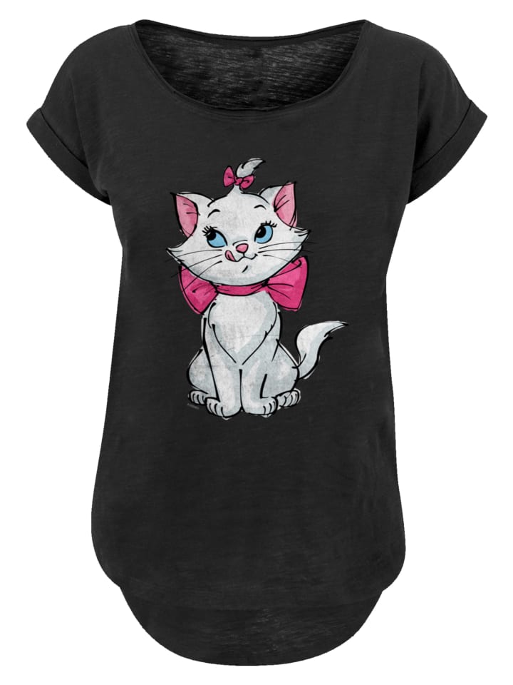 F4NT4STIC Long Cut T-Shirt Disney Cutie | schwarz Pure limango Aristocats kaufen in günstig