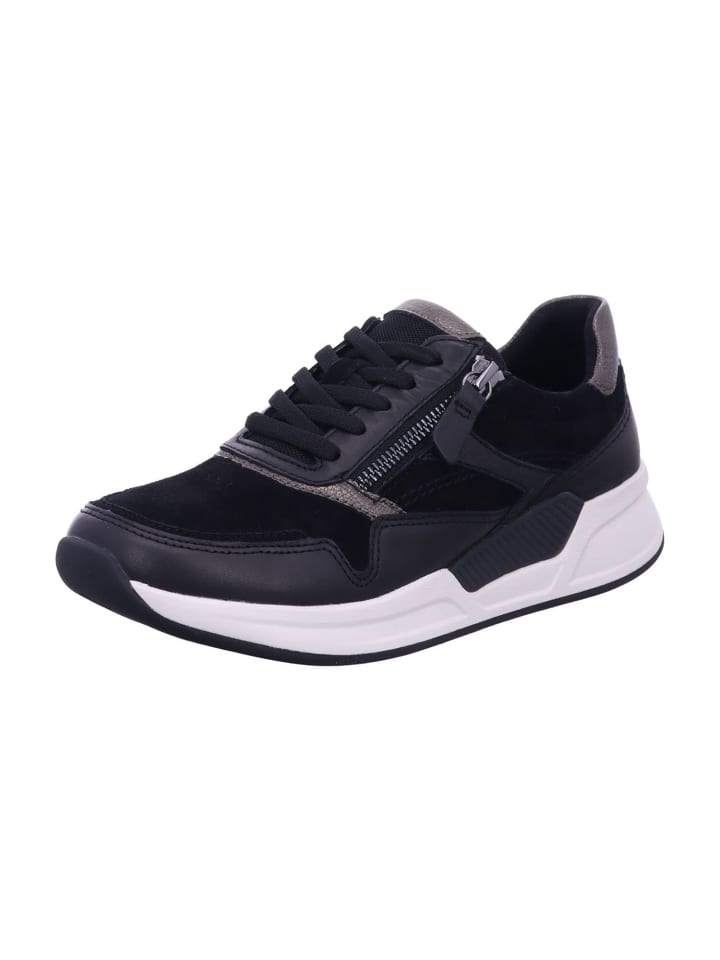 Damen- Schnürschuhe in Schwarz