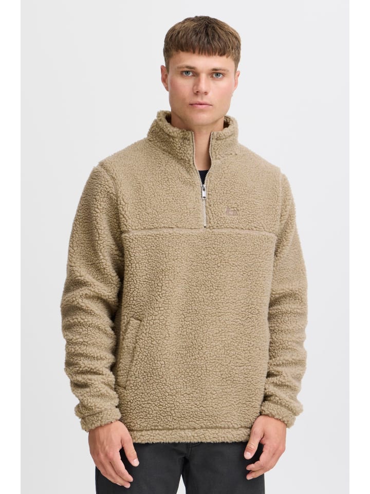 Strickfleece-Pullover BHTotten in Natur