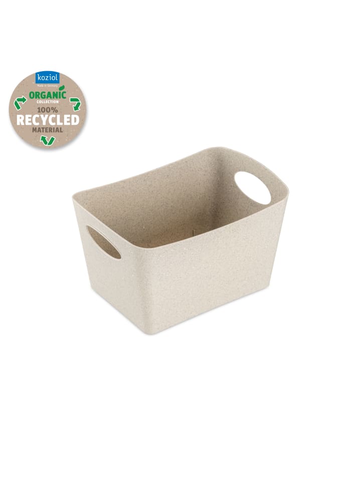 BOXXX S - Aufbewahrungsbox 1l in recycled desert sand
