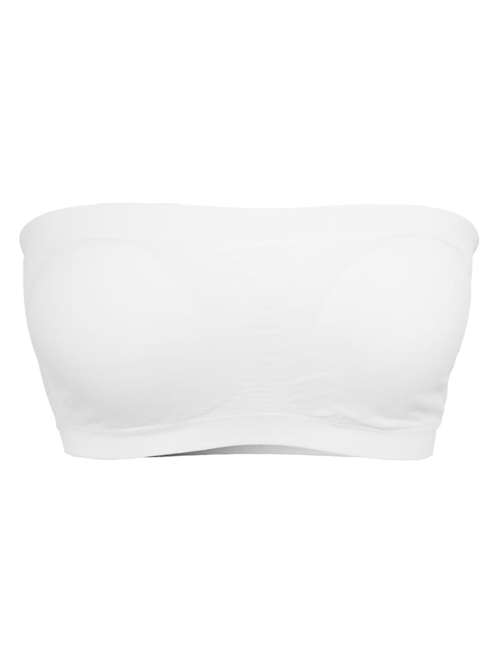 Bandeau Bra in white