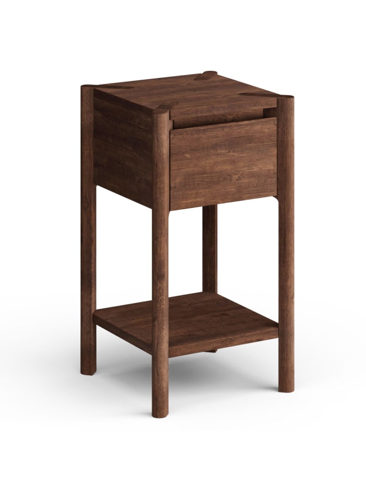 Beistelltisch Campi Eiche Tabak 33 / 33 / 60cm