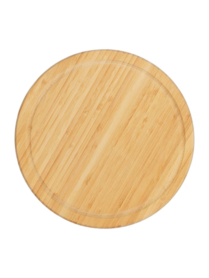 18 x Frühstücksbrettchen in Natur - Ø 30 cm