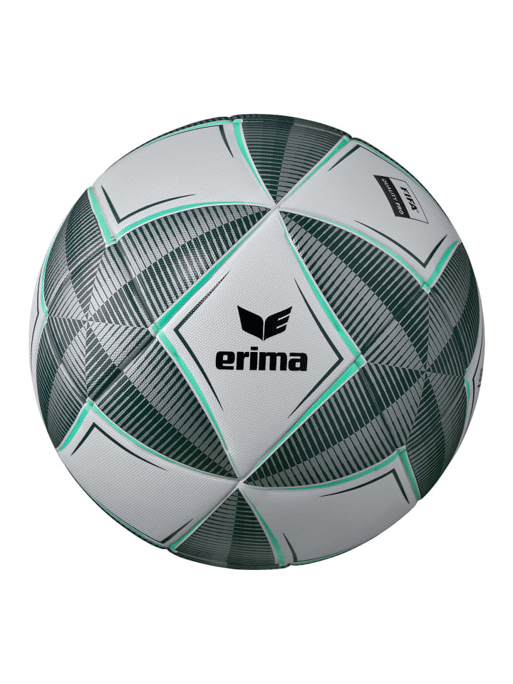 Erwachsene Senzor Star Pro Fußball in fern green/smaragd/silver grey
