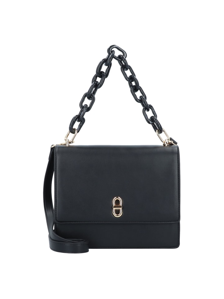 Herrvik Handtasche 24 cm black-gold