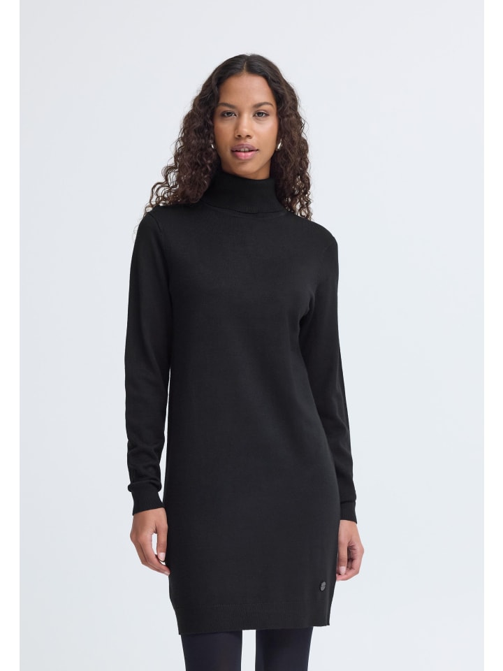 Strickkleid OXAida in Schwarz