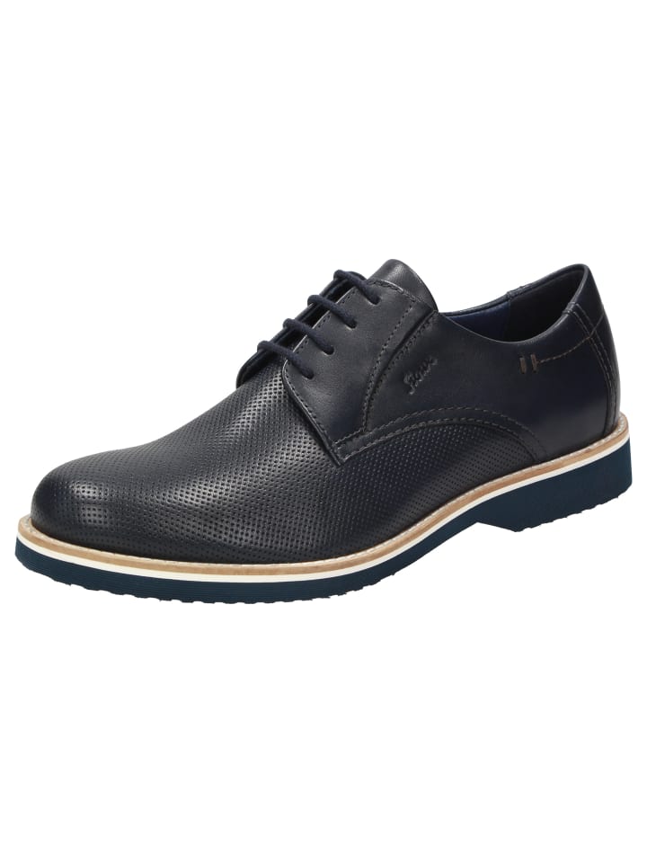 Schnürschuh Dilip-701-H in blau