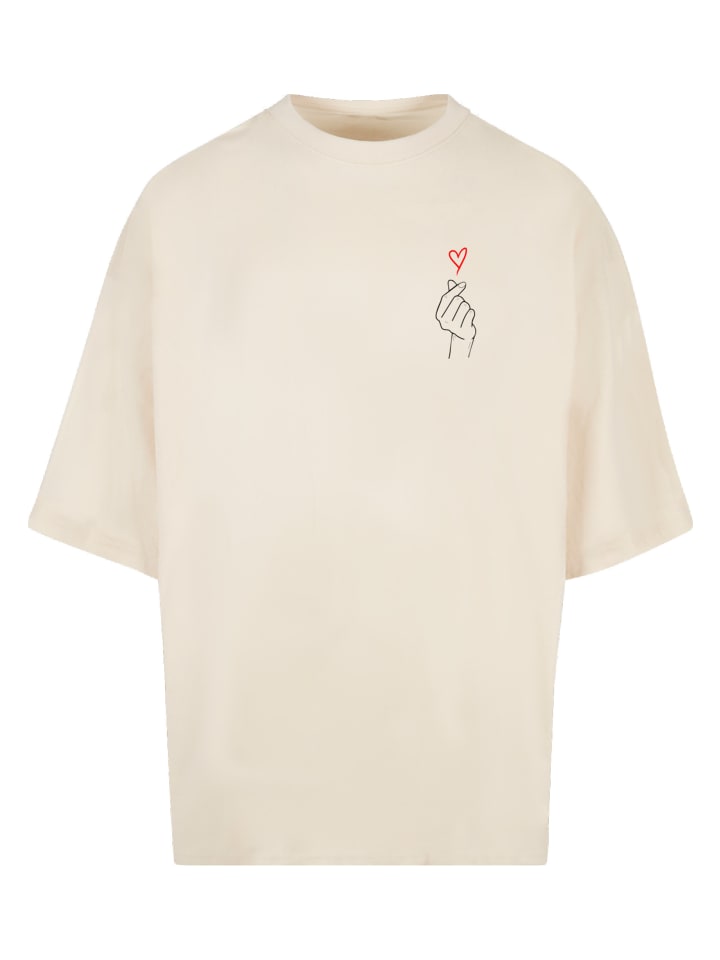 T-Shirt in whitesand