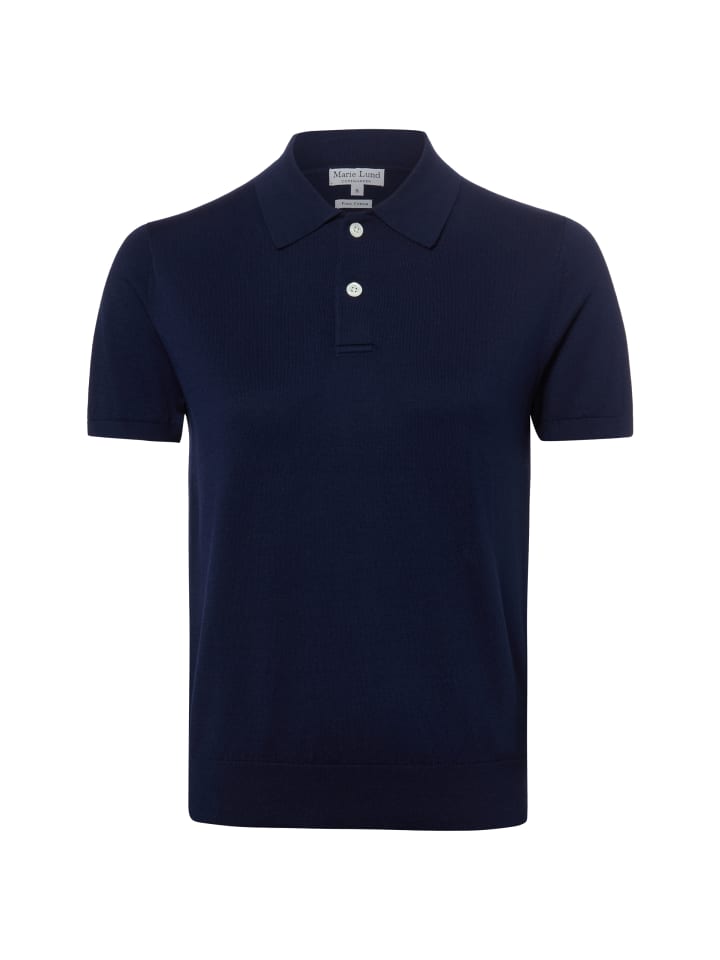 Poloshirt in indigo