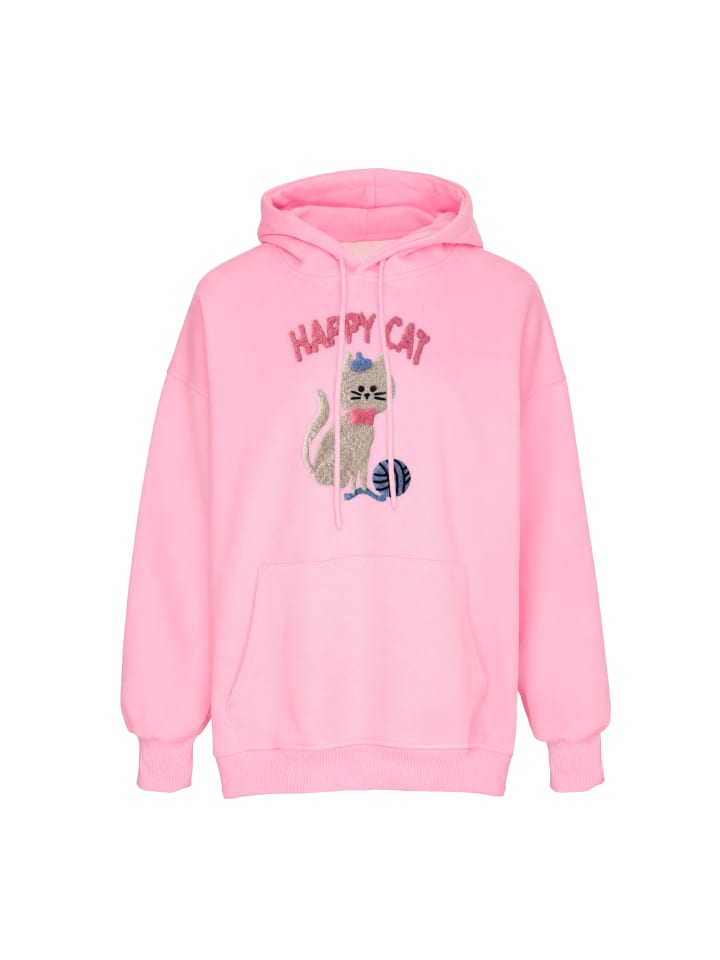 Women Hoodie in Pink