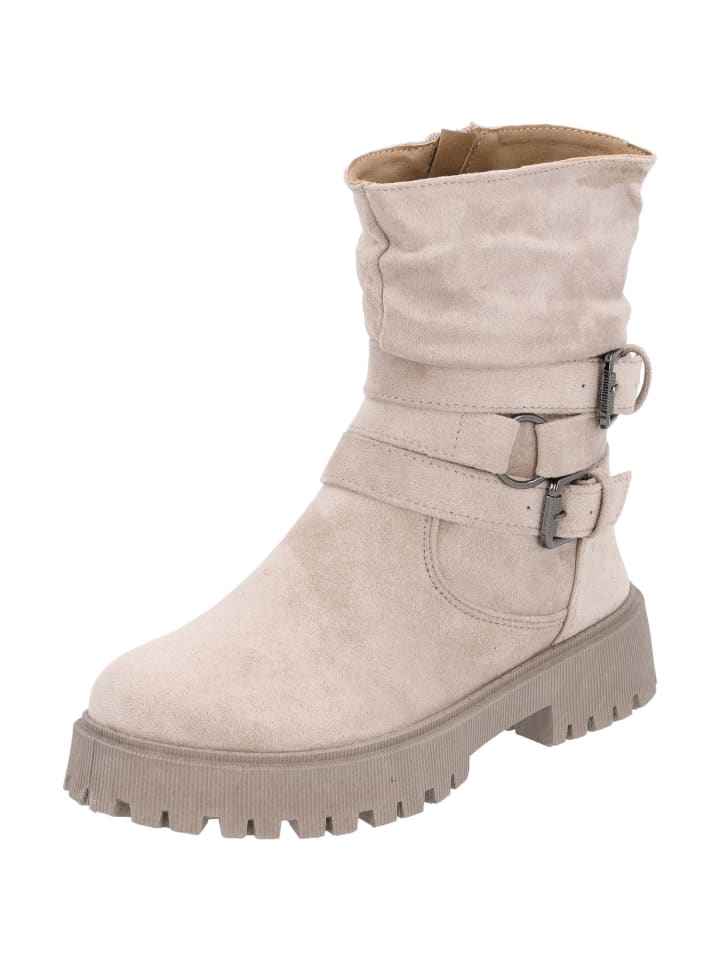 Boots Lampione in Beige