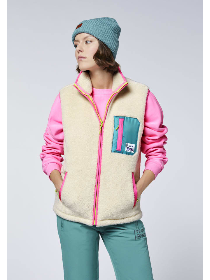 Weste in Pink
