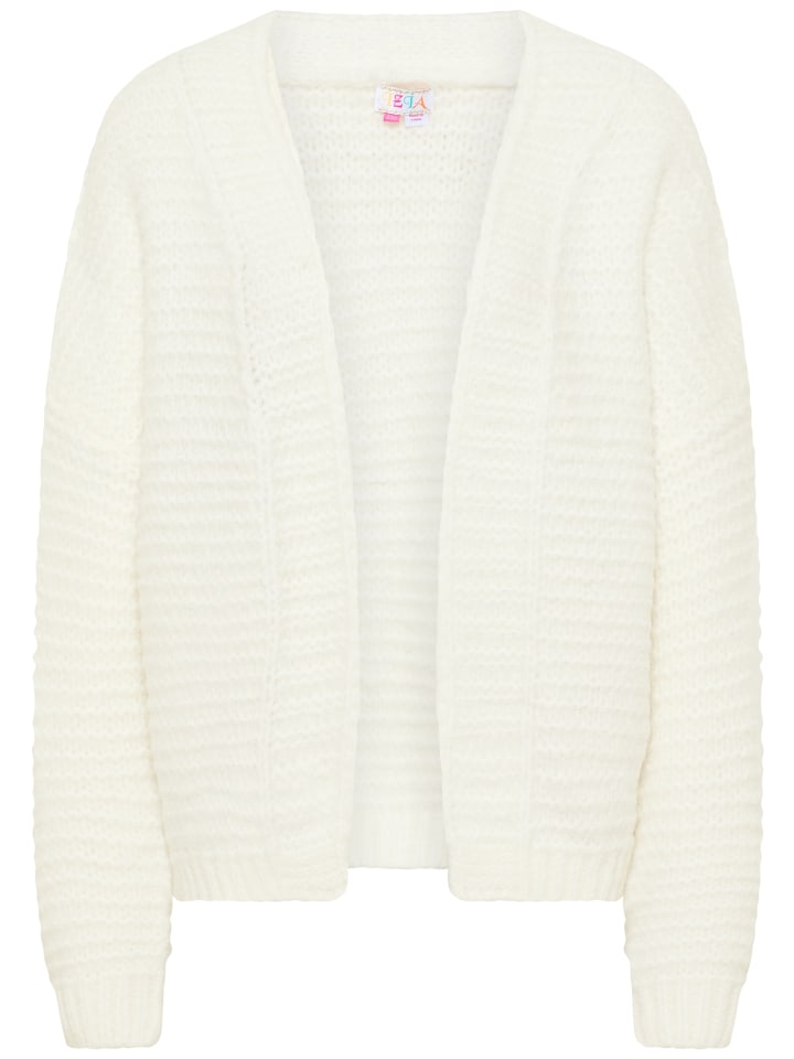 Damen Cardigan in Wollweiss