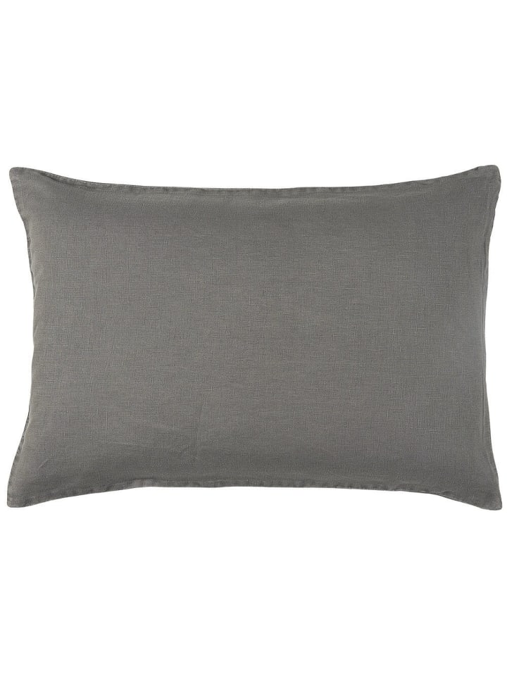 Kissenbezug Leinen 60x40 cm in thunder grey