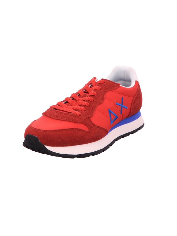 Schnürschuh in rot
