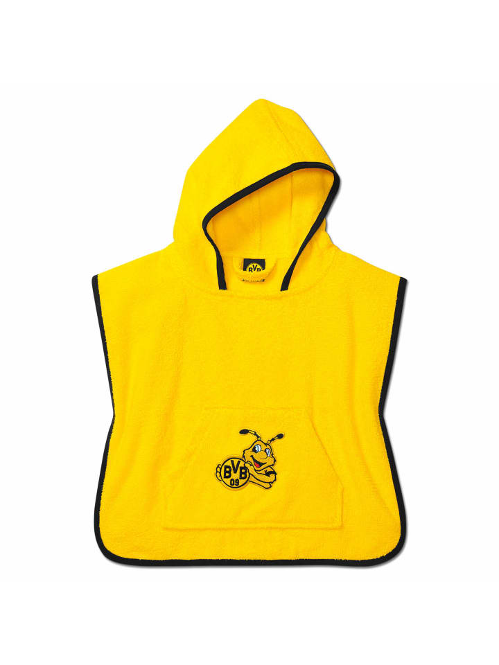 BVB Badeponcho Emma 46 x 46 cm in Gelb