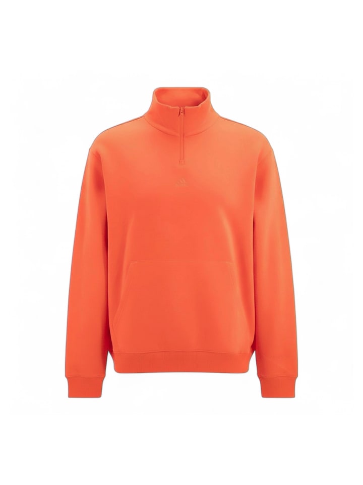 Sweatshirt All Szn 1/4 Zip Men in Rot