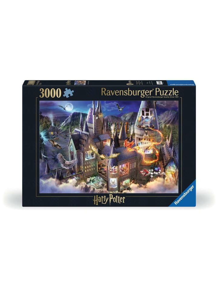 Ravensburger Puzzle 3.000 Teile Hogwarts Interior in bunt