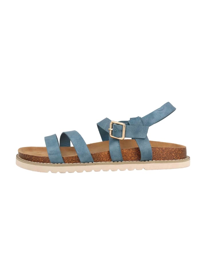 Sandalen in Blau