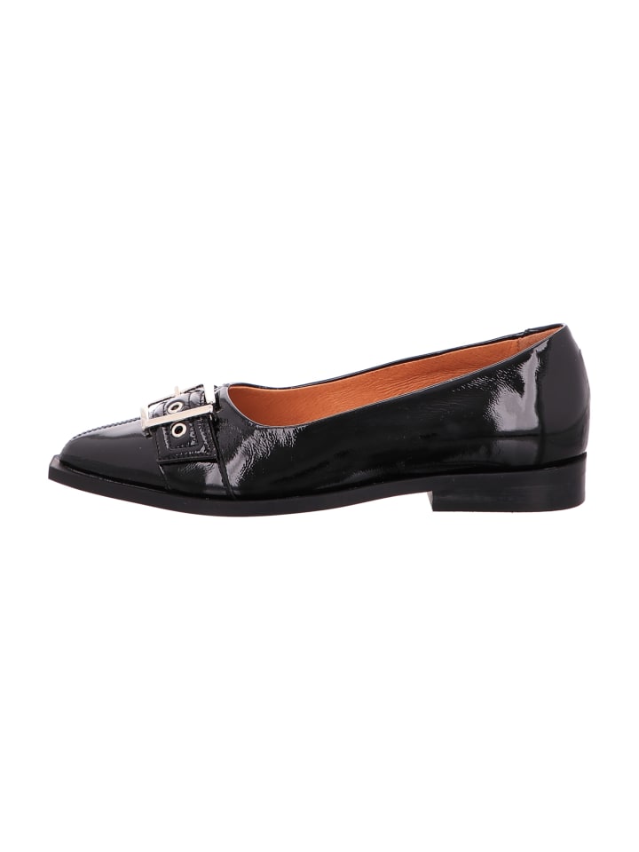 Klassische Slipper in Schwarz