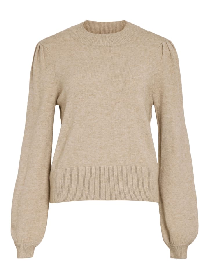 Strickpullover in Natural Melange