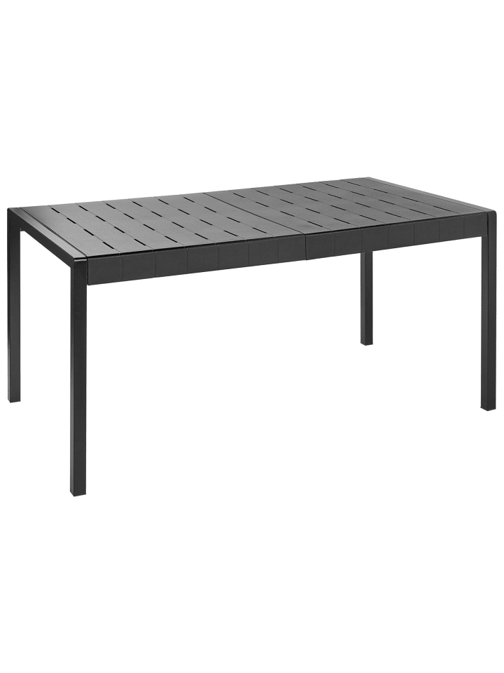 Esstisch BARTICA in Schwarz - (W) 84 x (H) 76 x (L) 154 cm