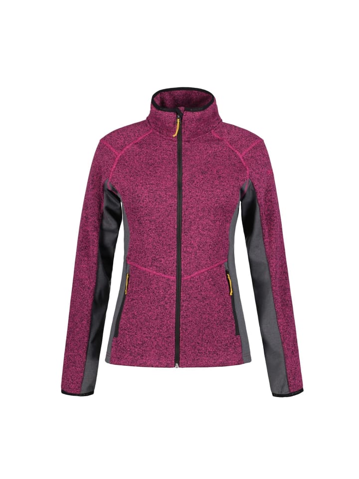 Strickfleecejacke Bleeker Midlayer in lila