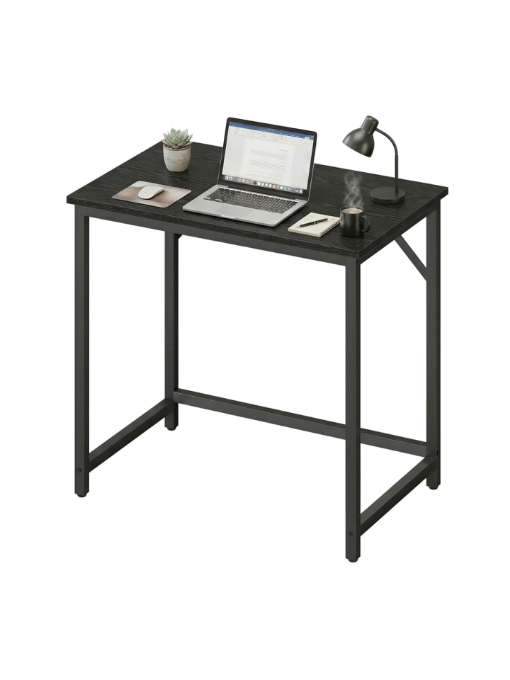Schreibtisch Barnet in Schwarz - (B)80 x (H)76 x (T)50 cm