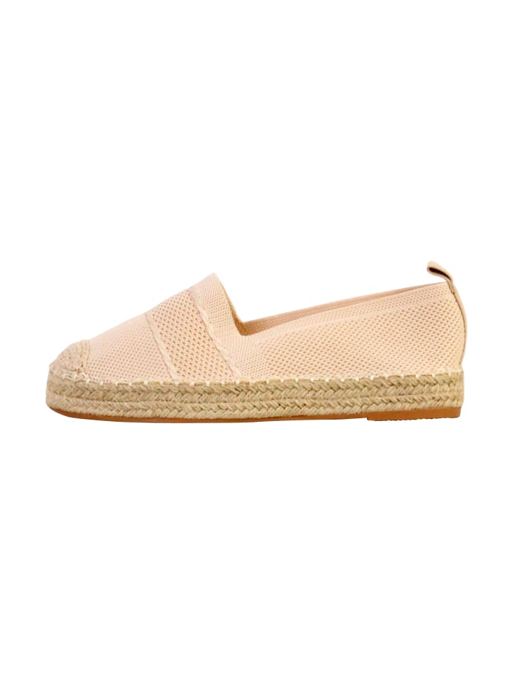 Espadrilles zum Hineinschlüpfen Beige