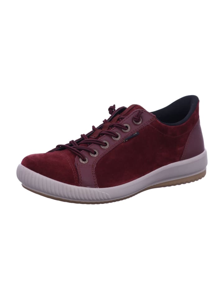 Damen- Schnürschuhe Halbschuh Leder \ TANARO 5.0 in Rot