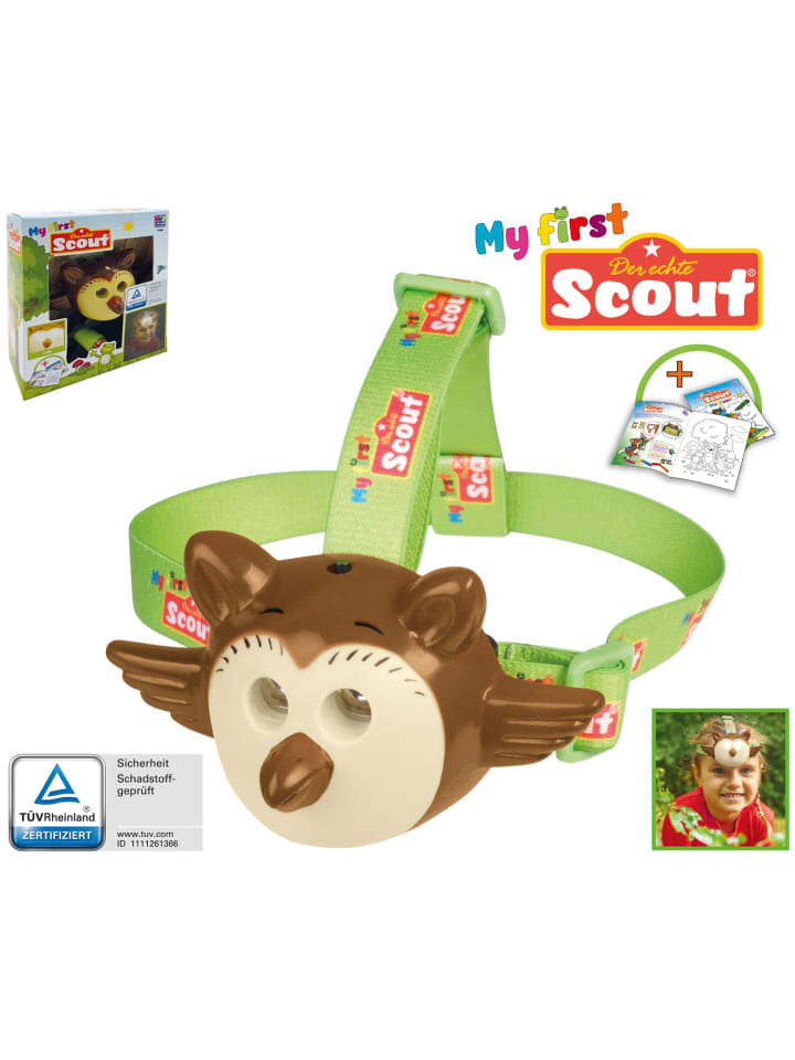 My first SCOUT Stirnlampe in Grün ab 3 Jahre