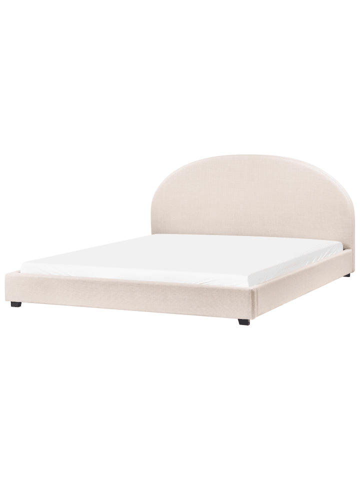 2-tlg Doppelbett VAUCLUSE in Beige